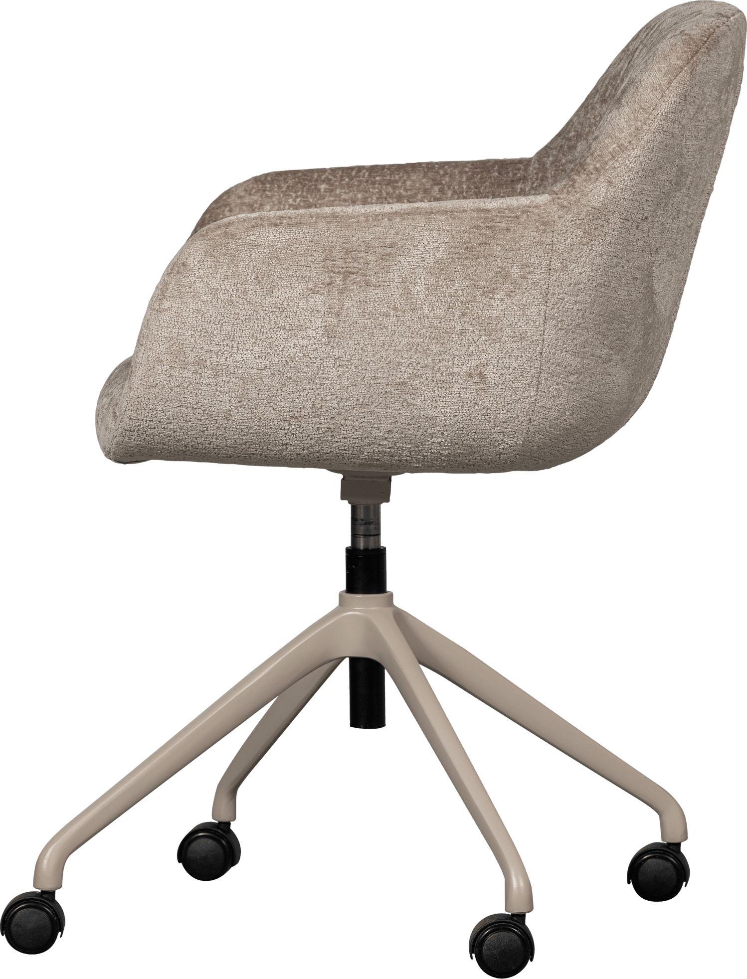 WOOOD Morros bureaustoel taupe Taupe Bureau