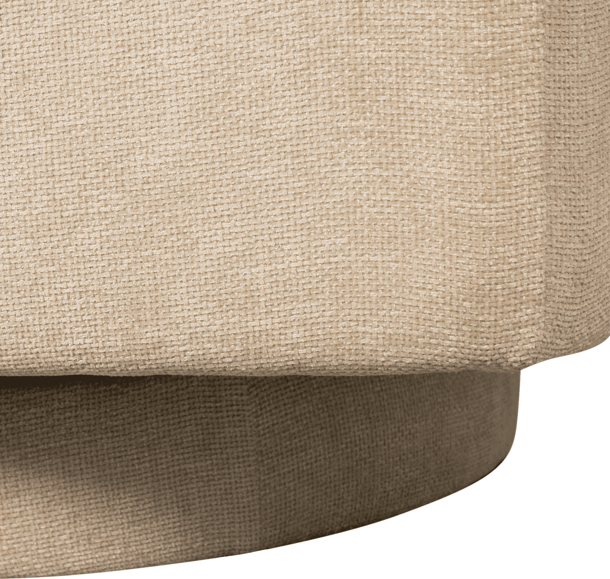 WOOOD Oscar draaifauteuil naturel Naturel Draaifauteuil
