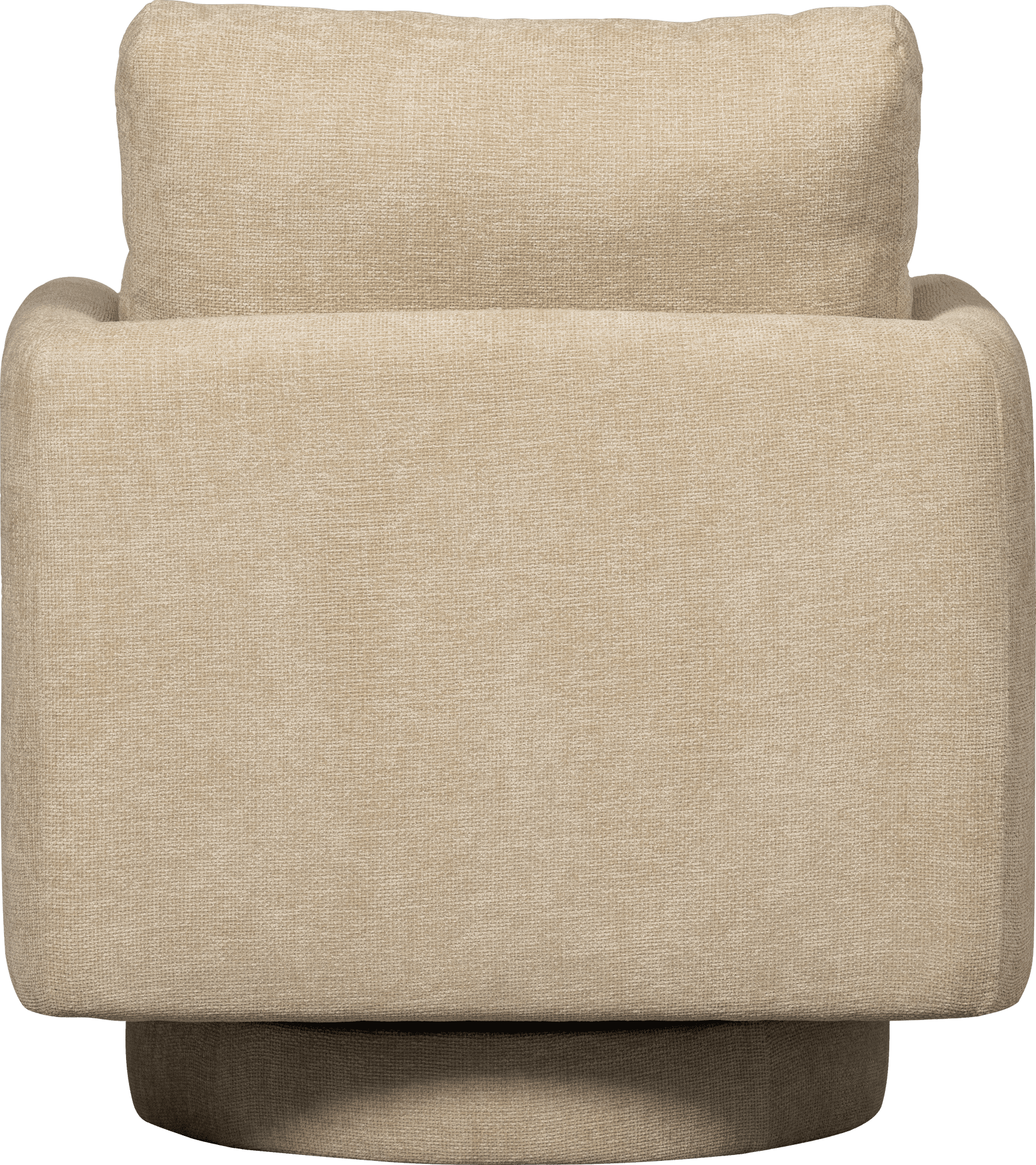 WOOOD Oscar draaifauteuil naturel Naturel Draaifauteuil