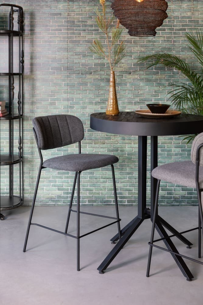 Barstoel Jolien - Black/Dark Grey - Afbeelding 31