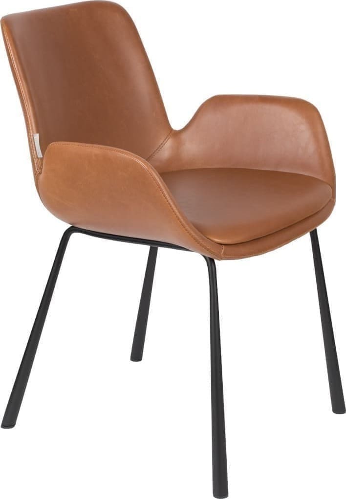 Armstoel Brit Ll Brown Zuiver ZVR1200213