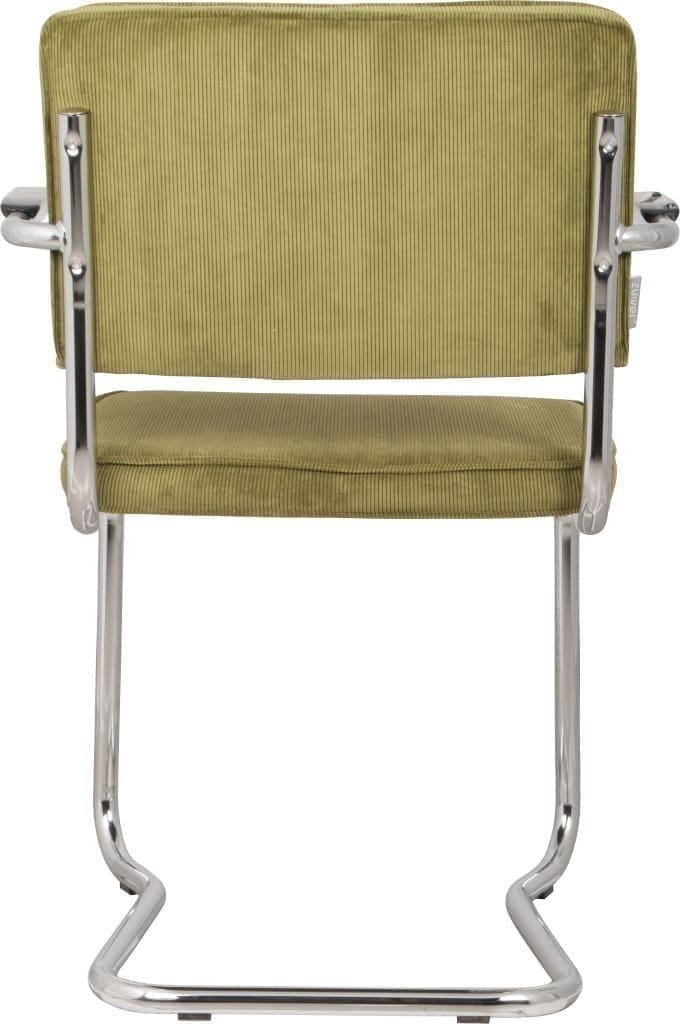 Armstoel Ridge Kink Rib Green 25a Zuiver ZVR1200052