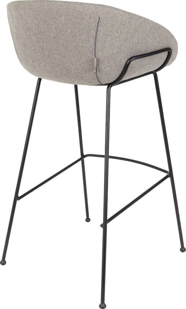 Barstoel Feston Fab Grey Zuiver ZVR1500064