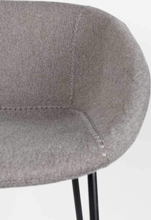 Barstoel Feston Fab Grey Zuiver ZVR1500064