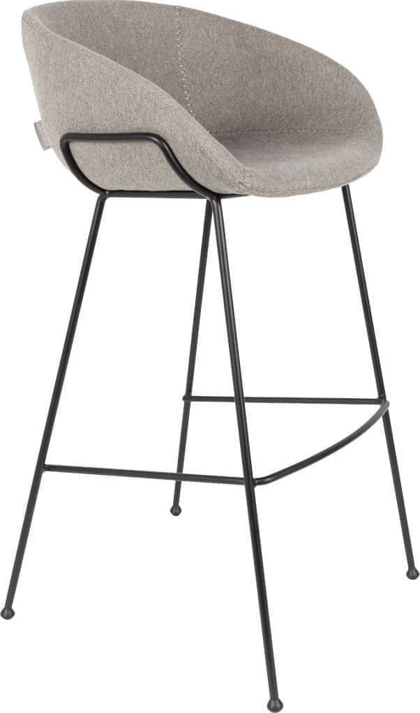 Barstoel Feston Fab Grey Zuiver ZVR1500064