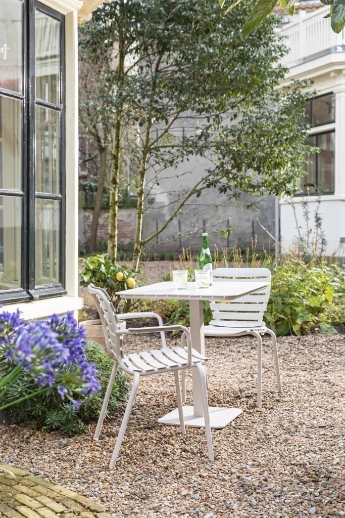 Garden Bistro Tafel Vondel 71x71 Clay Zuiver ZVR2200030