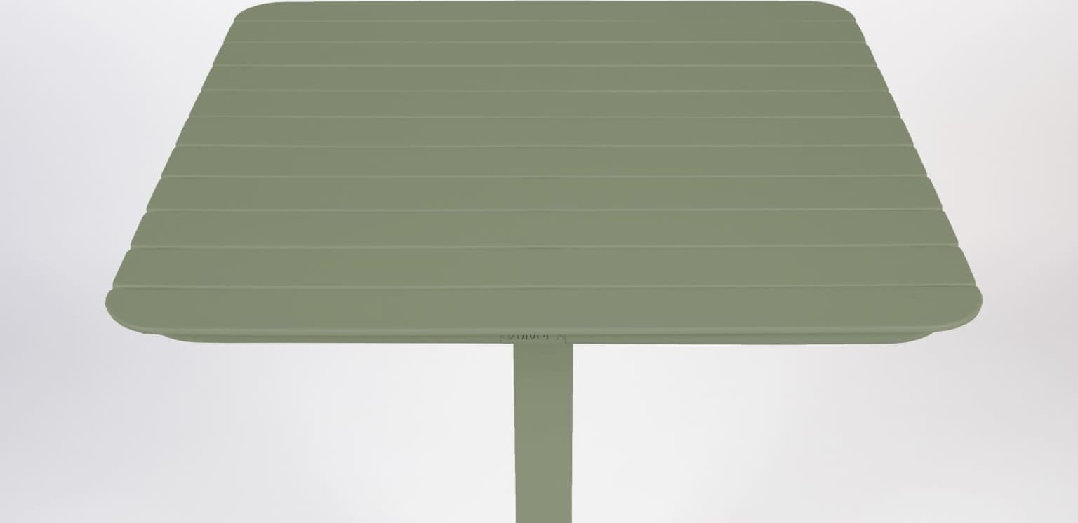 Garden Bistro Tafel Vondel 71x71 Green Zuiver ZVR2200029