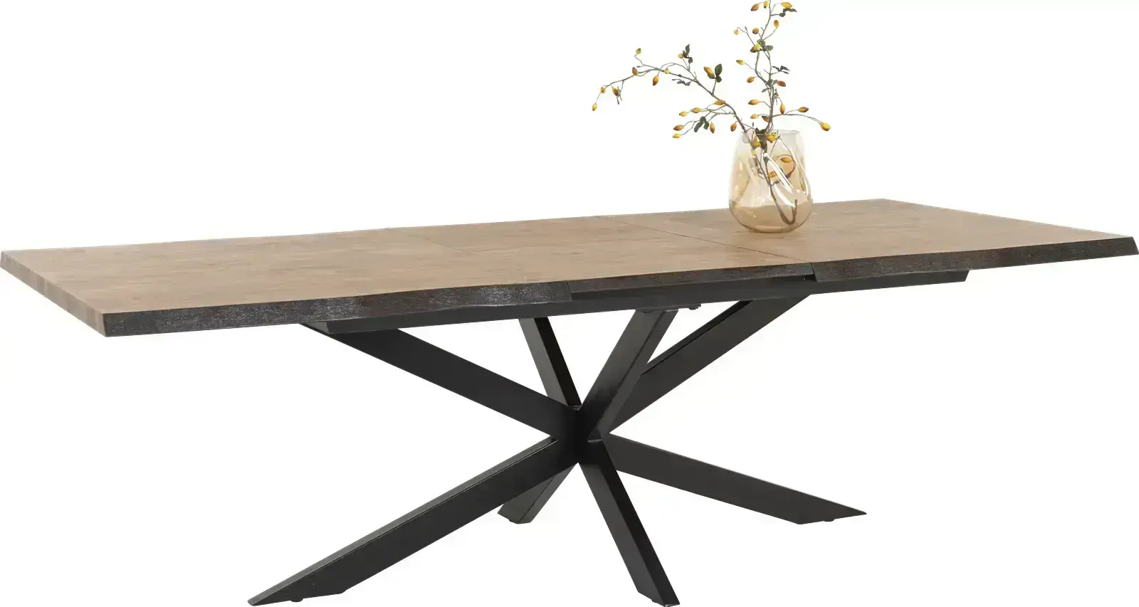 Henders & Hazel Carreras uitschuiftafel 160 (+ 50) x 100 cm Eettafel