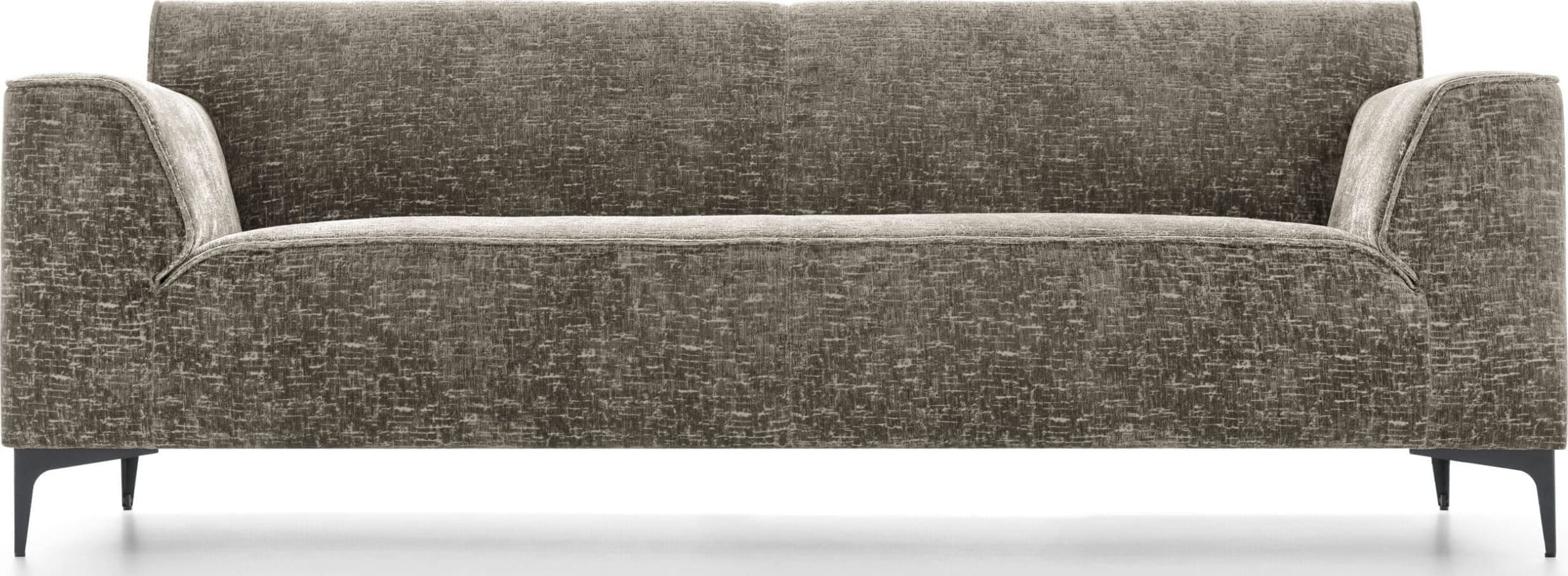 Baenks Bayside 3-zitsbak in stof taupe bruin