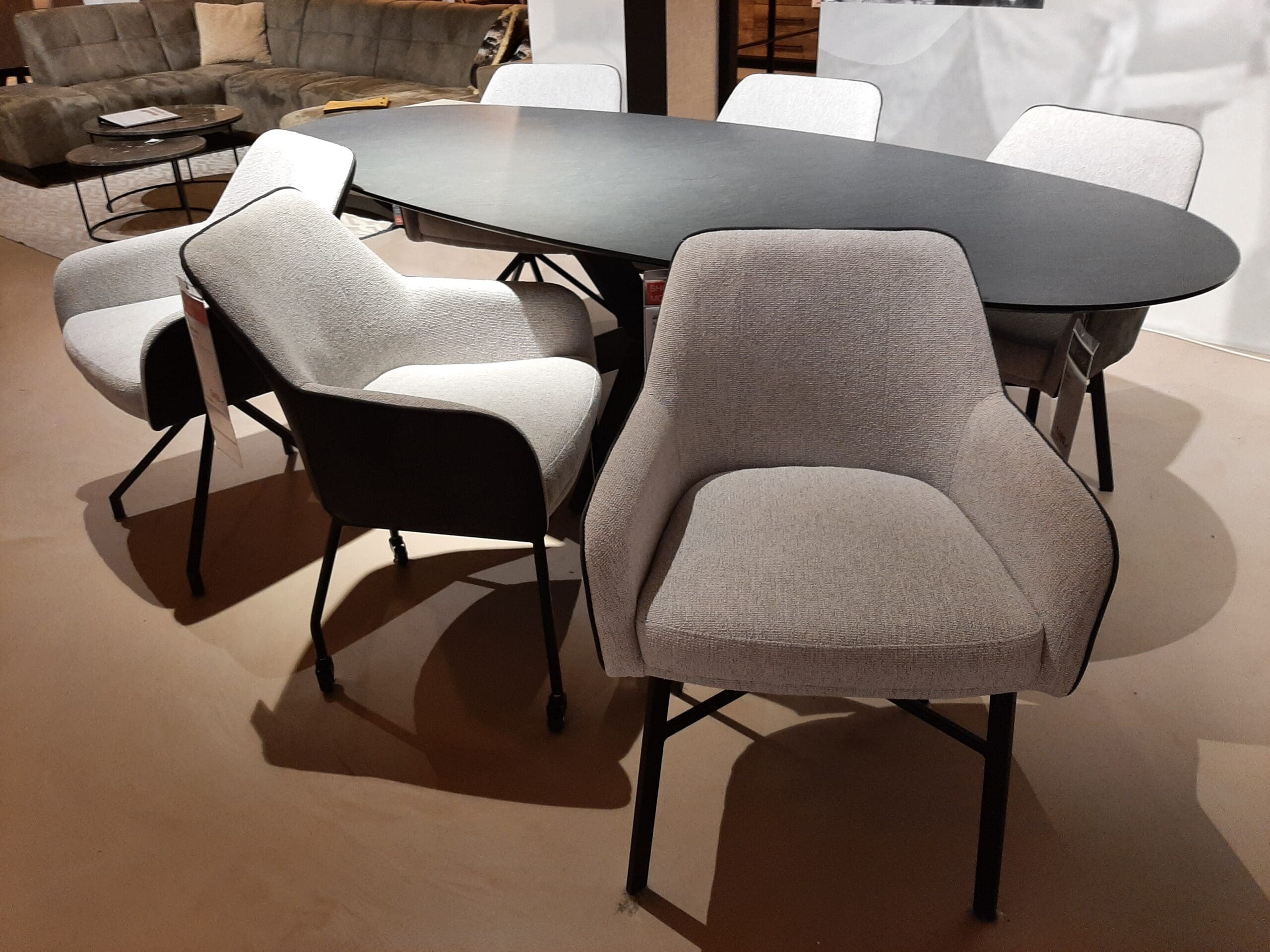 Eetkamerstoelen Jartani (set van 6) **SHOWROOMMODEL** - Afbeelding 2