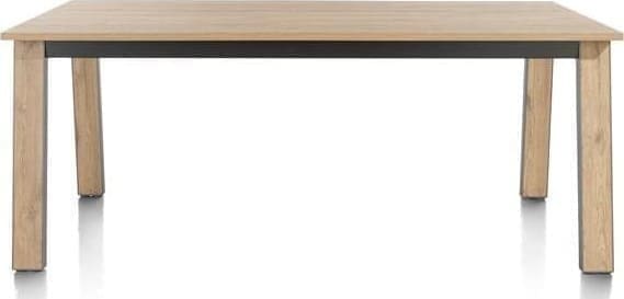 Henders & Hazel Delmonte eetkamertafel 170 x 100 cm. Naturel Eettafel