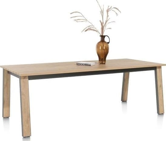 Henders & Hazel Delmonte eetkamertafel 200 x 100 cm. Naturel Eettafel