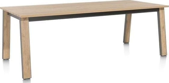Henders & Hazel Delmonte eetkamertafel 200 x 100 cm. Naturel Eettafel