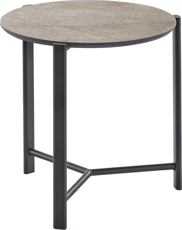 INHOUSE Salontafel Montona HPL brons rond 40cm Brons Salontafel