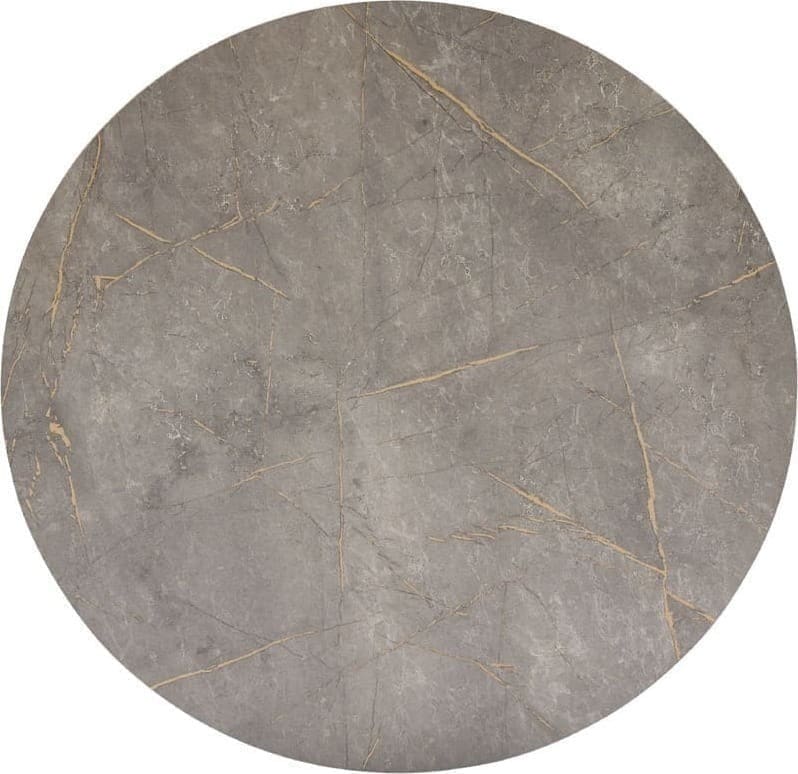 INHOUSE Salontafel Montona HPL brons rond 80cm Brons Salontafel