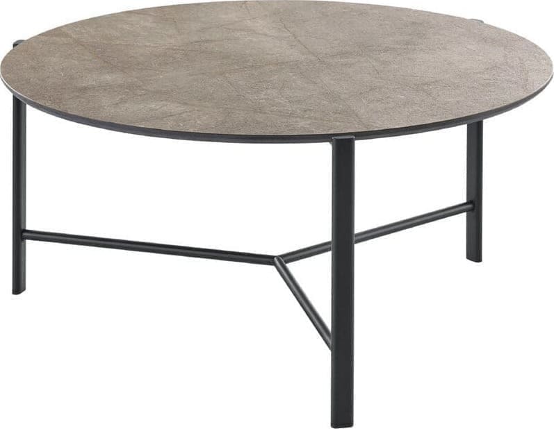 INHOUSE Salontafel Montona HPL brons rond 80cm Brons Salontafel