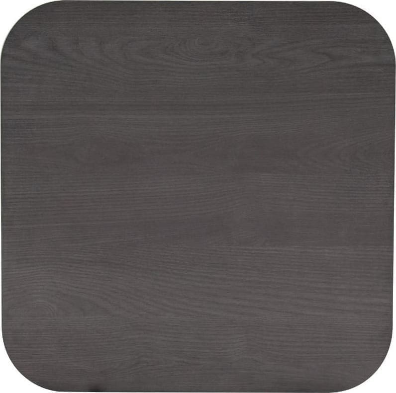 INHOUSE Salontafel Monzunio HPL zwart vierkant 60x60cm Zwart Salontafel