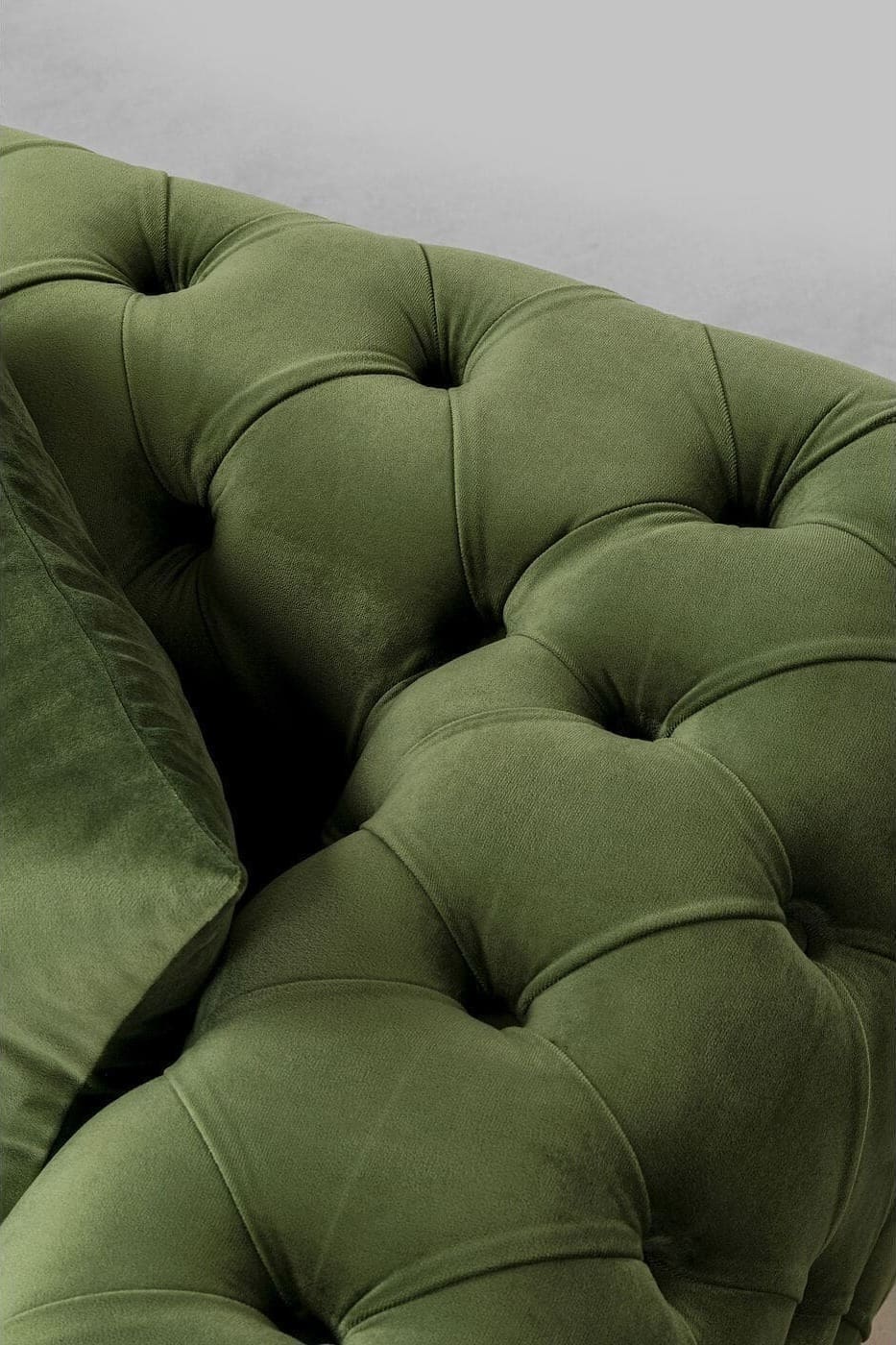Bank Bellissima 2-zitsbank Velvet Green 200cm Kare Design Bank 86930
