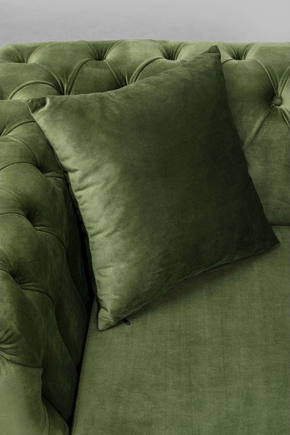 Bank Bellissima 2-zitsbank Velvet Green 200cm Kare Design Bank 86930