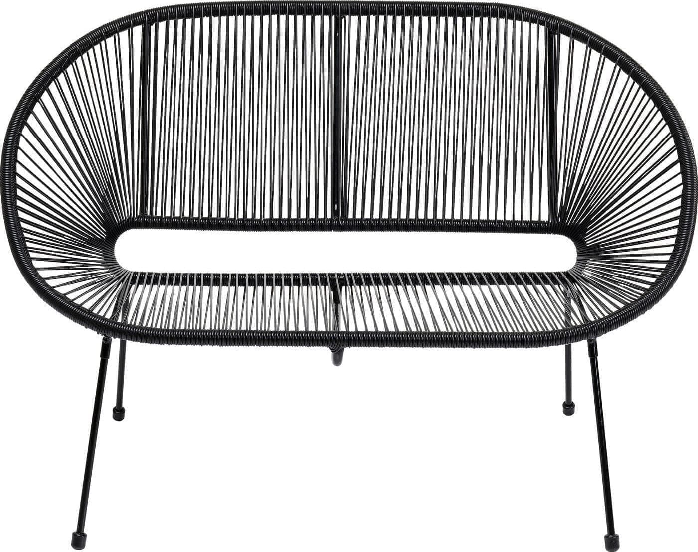 Bankje Acapulco Mono Black Kare Design Bank 86836