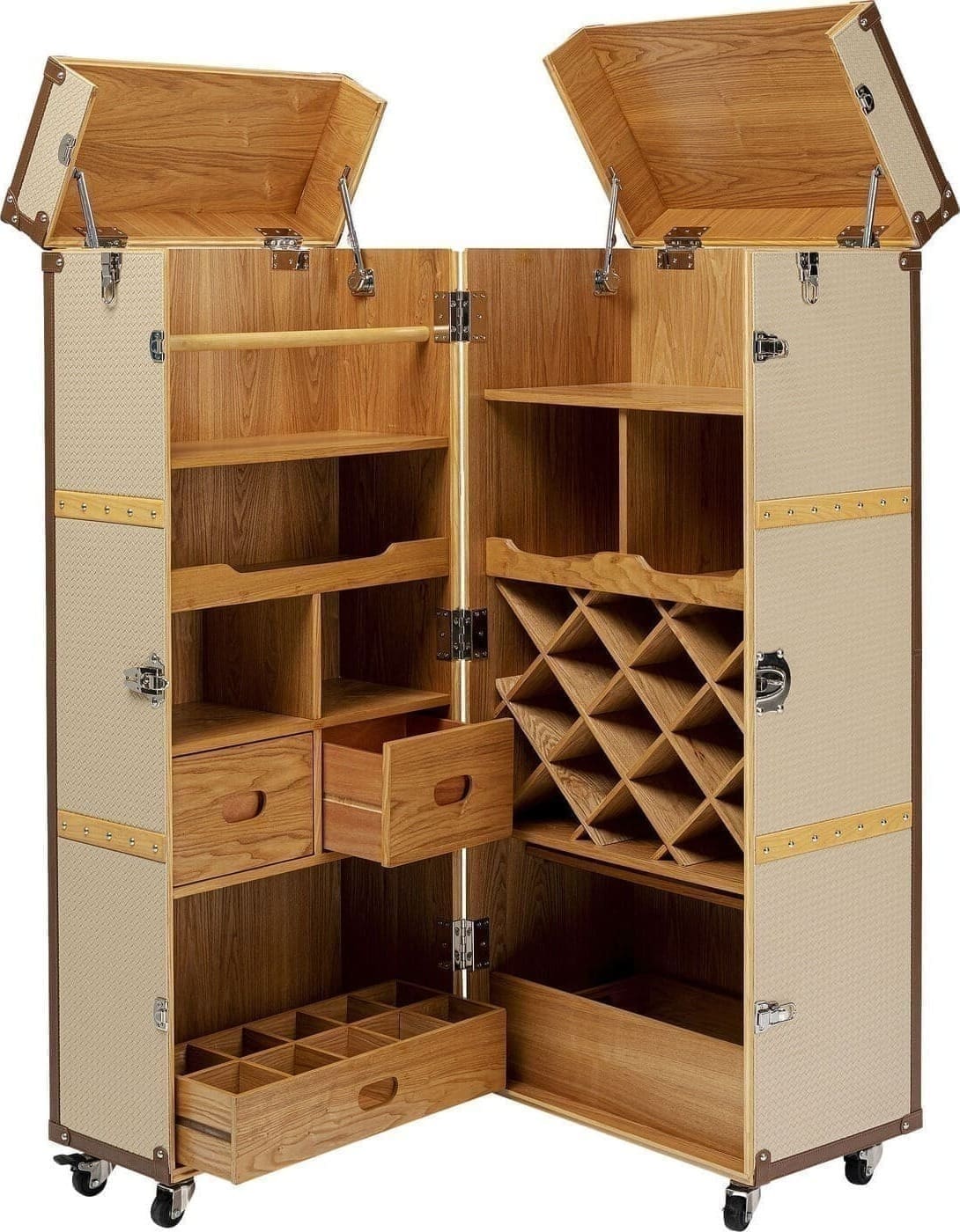 Barkast Venezia Cream Kare Design Kast|Bergkast 87201
