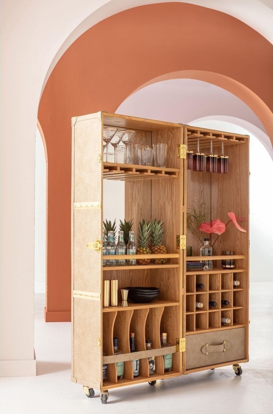 Barkast Venezia Cream Kare Design Kast|Bergkast 87201