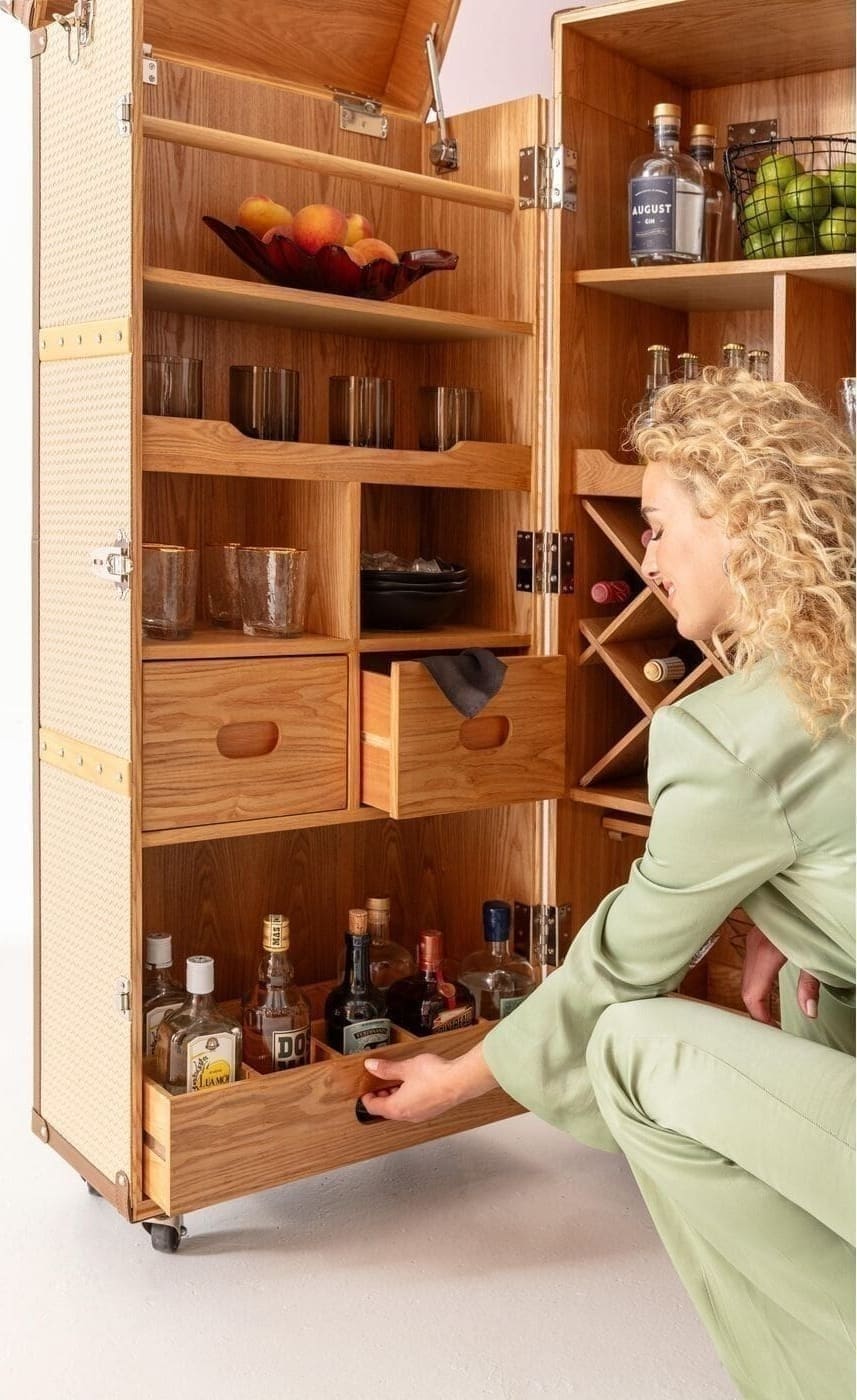 Barkast Venezia Cream Kare Design Kast|Bergkast 87201