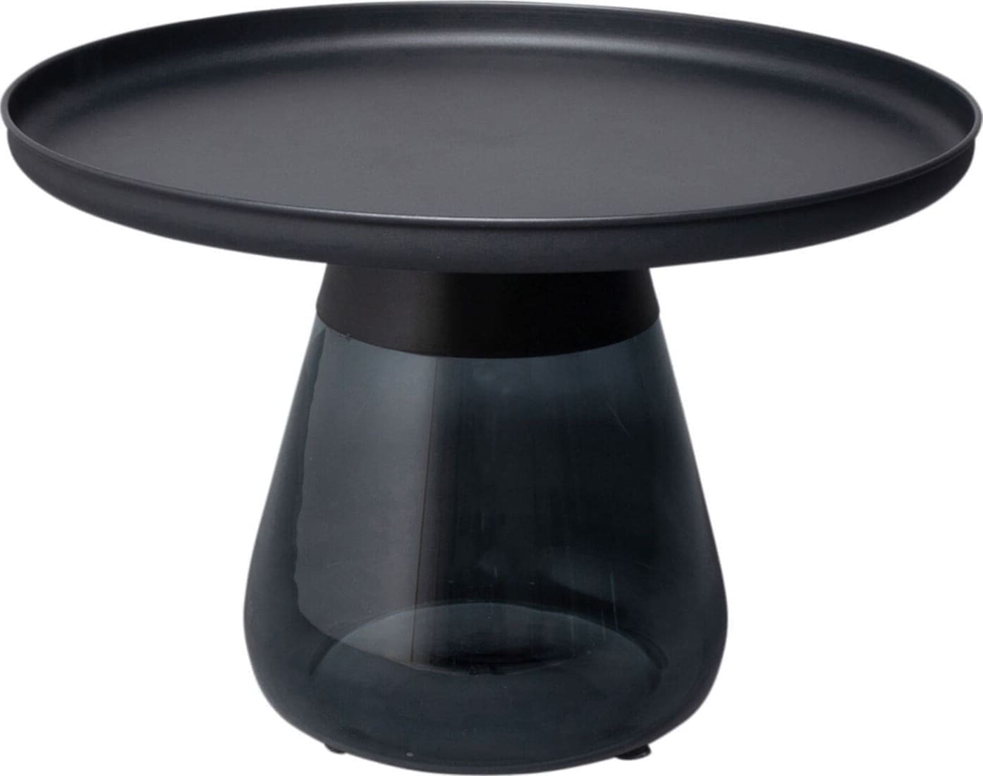 Bijzettafel Bottiglia Smoke Ø 60cm Kare Design Bijzettafel 87470