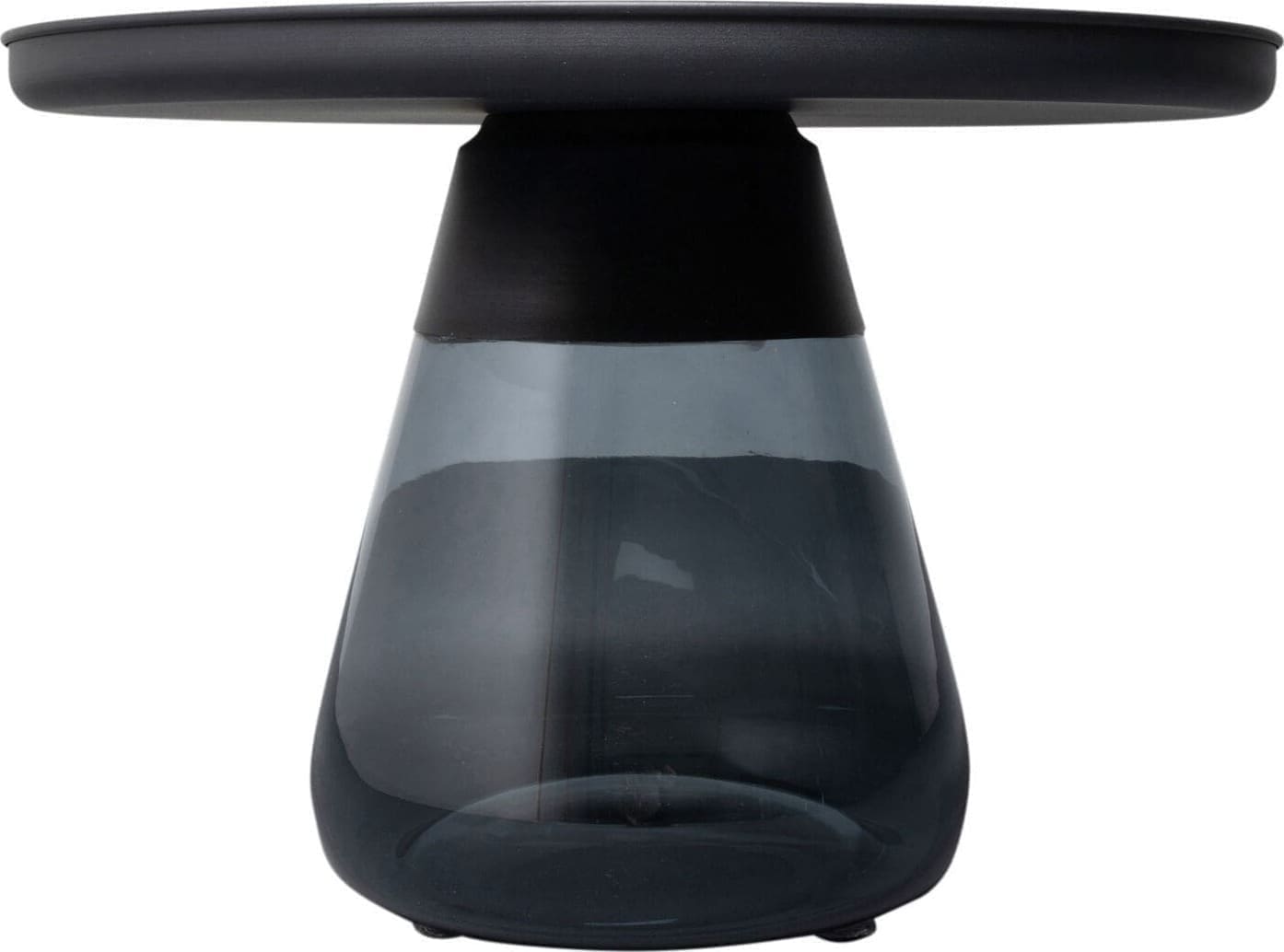 Bijzettafel Bottiglia Smoke Ø 60cm Kare Design Bijzettafel 87470