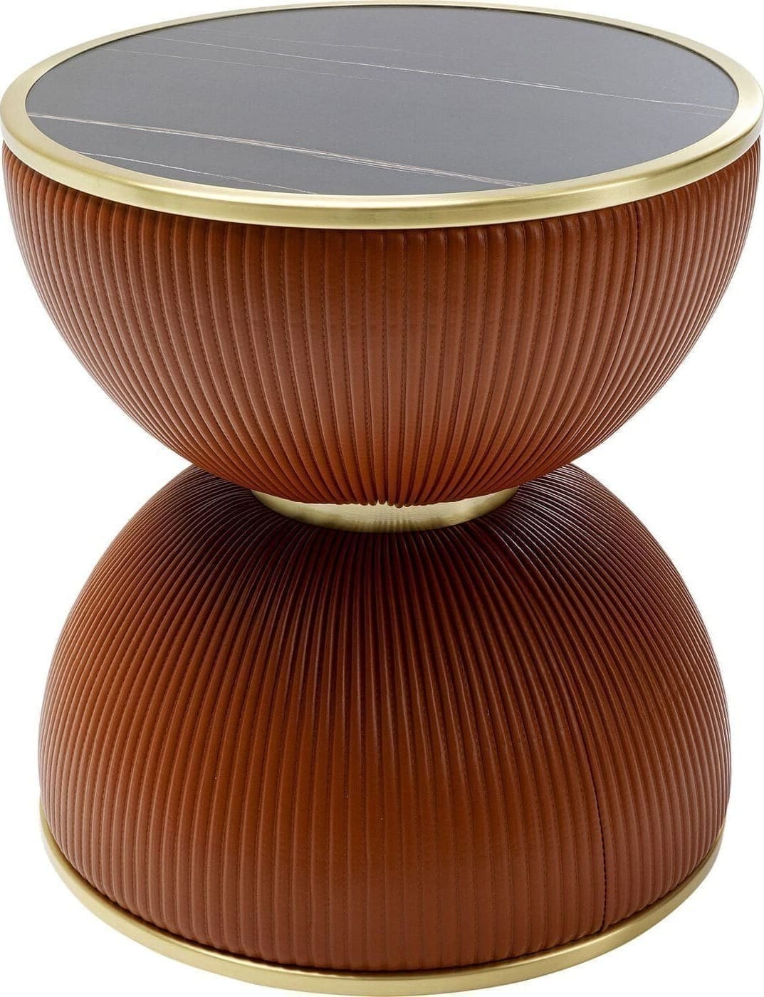 Bijzettafel Endless Vegas Orange Ø47cm Kare Design Bijzettafel 87131