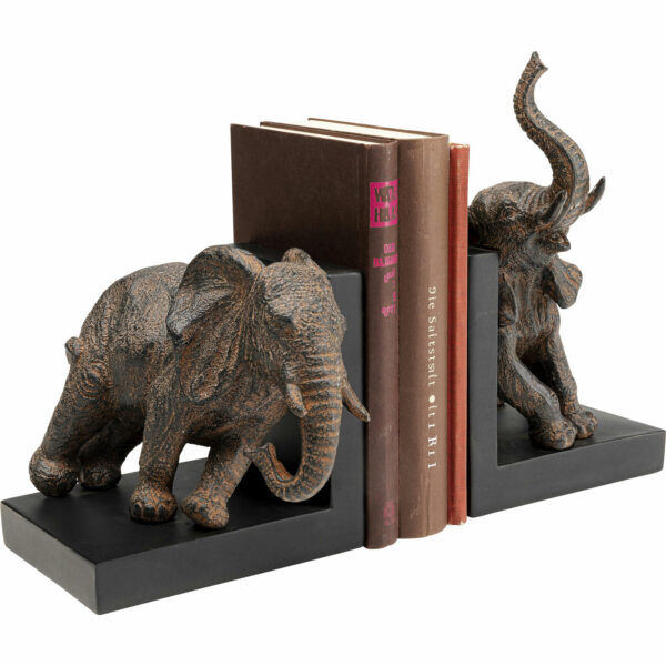 Boekensteun Elephants 42 (2/Set) Kare Design Boekensteun 51942