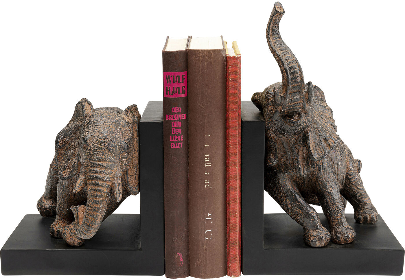 Boekensteun Elephants 42 (2/Set) Kare Design Boekensteun 51942
