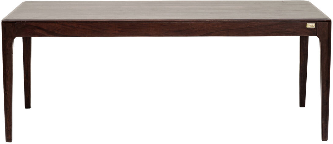 Brooklyn Walnut Tafel 200x100cm Kare Design Eettafel 81265