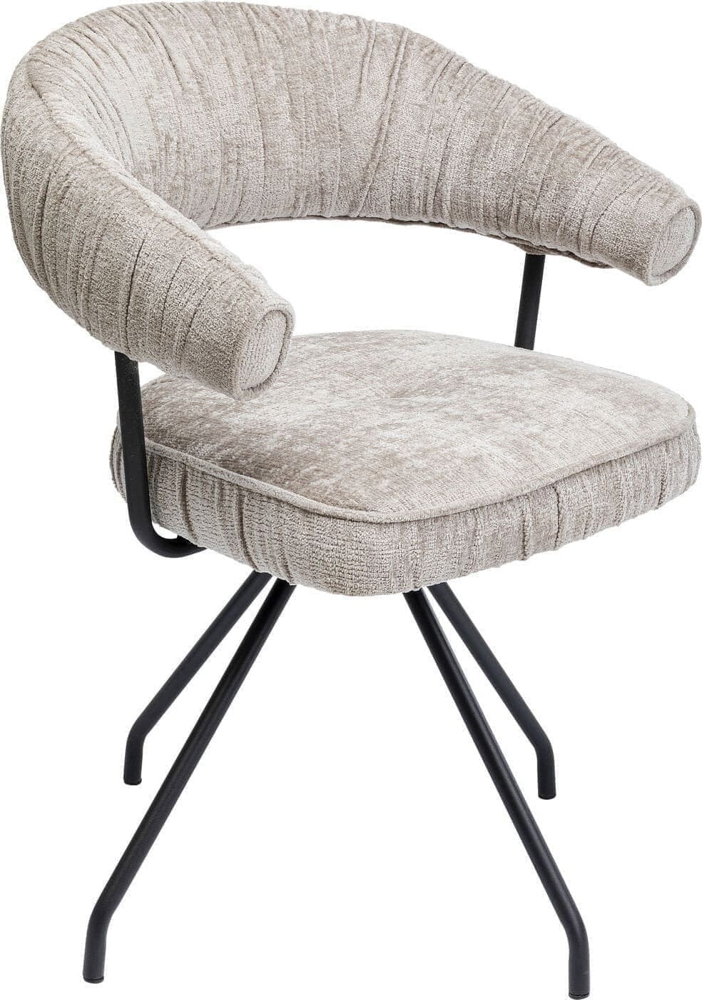 Draaistoel Arabella Silver Kare Design Eetkamerstoel 87358