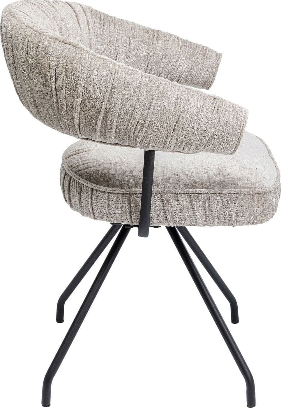 Draaistoel Arabella Silver Kare Design Eetkamerstoel 87358