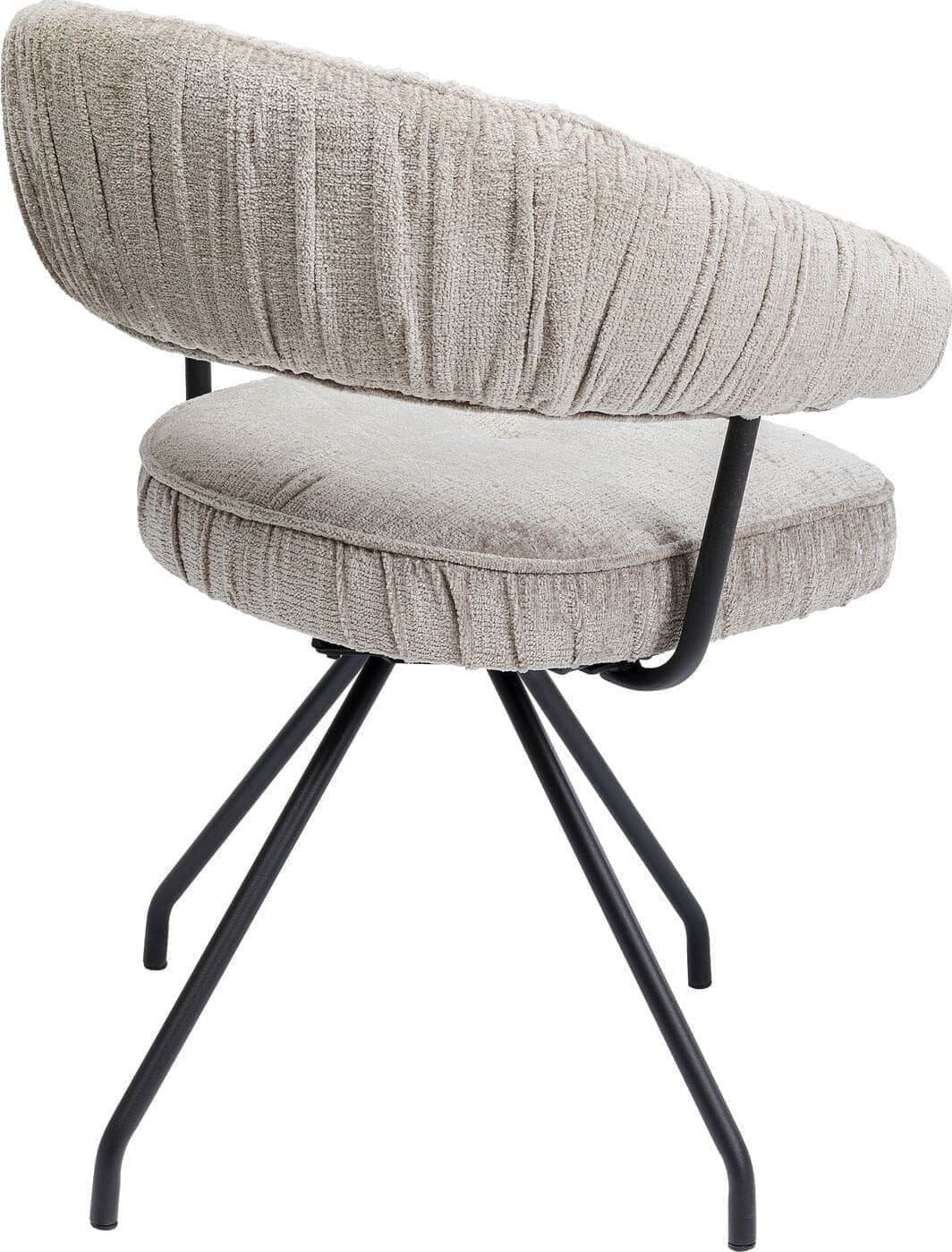 Draaistoel Arabella Silver Kare Design Eetkamerstoel 87358