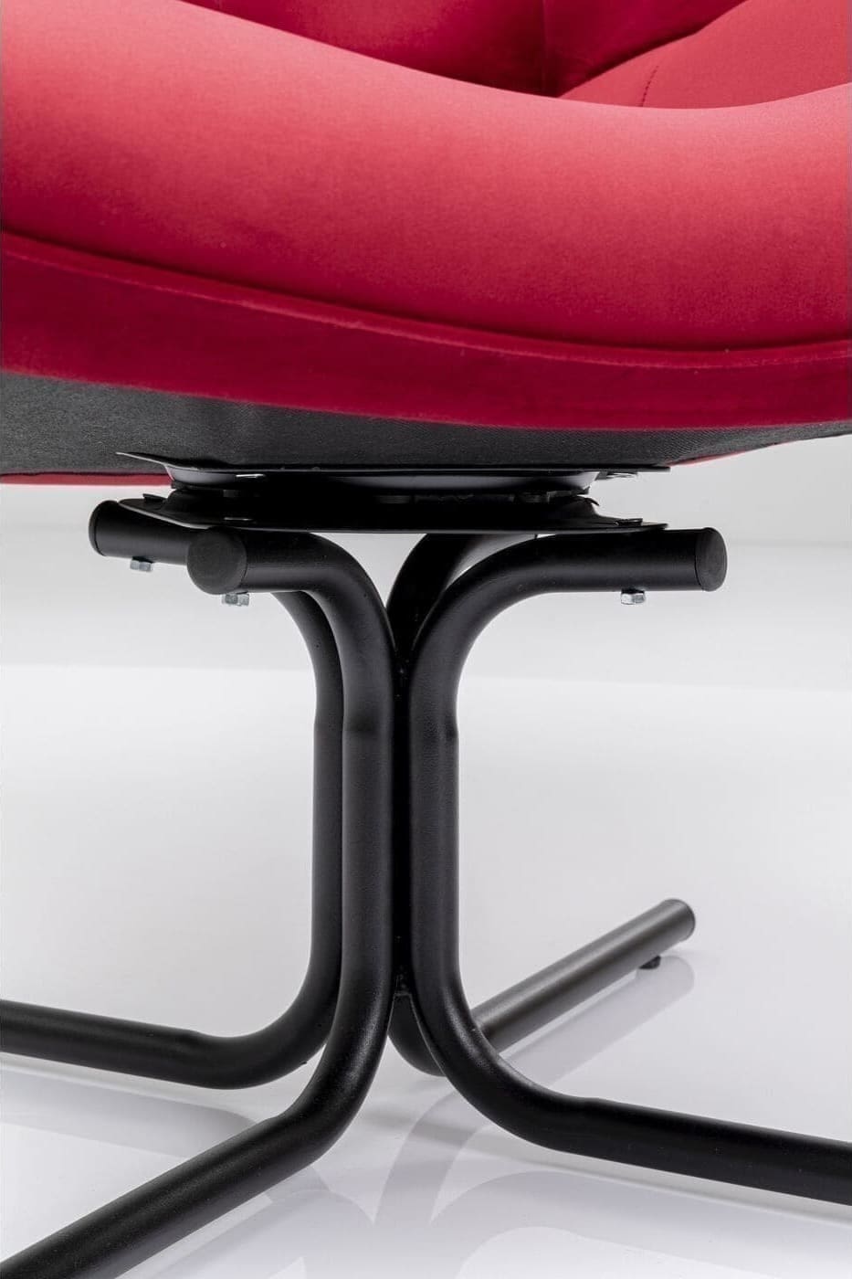 Draaistoel Met Arm Oscar Velvet Red Kare Design Armstoel 86361
