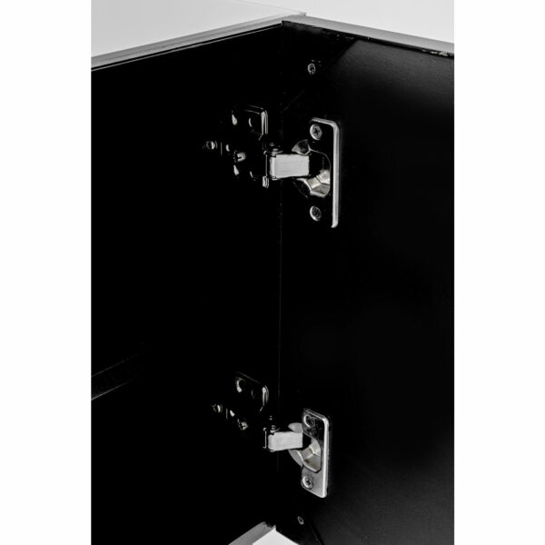 Dressoir Soran 5 Drawers Black 65x114cm Kare Design Dressoir 86805