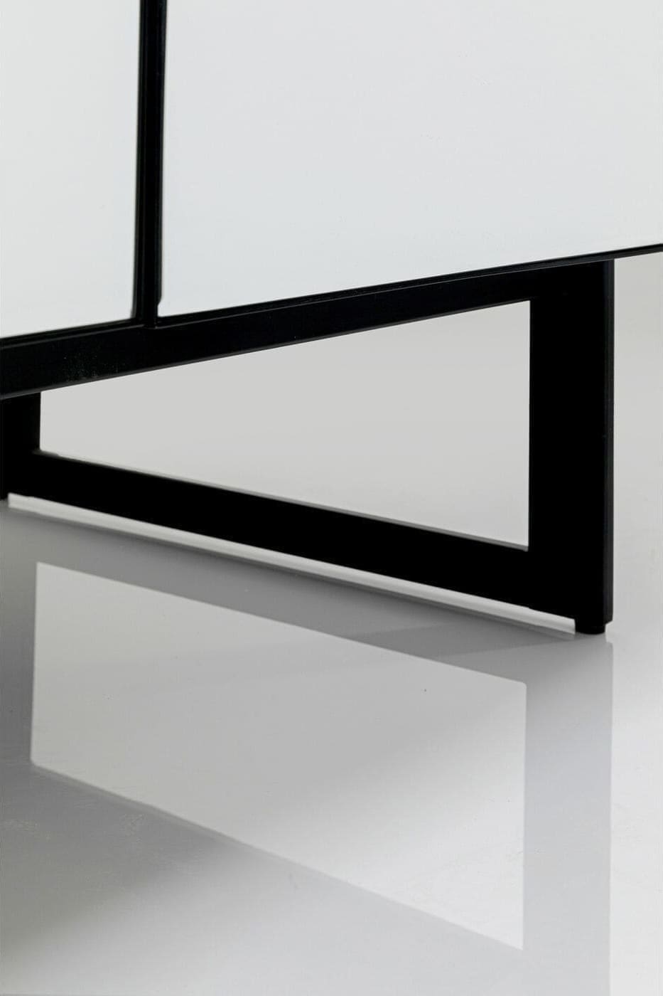 Dressoir Soran Black 160x45cm Kare Design Dressoir 86801