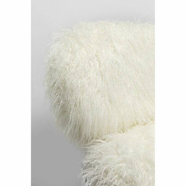 Fauteuil Hairy White Kare Design Fauteuil 87828