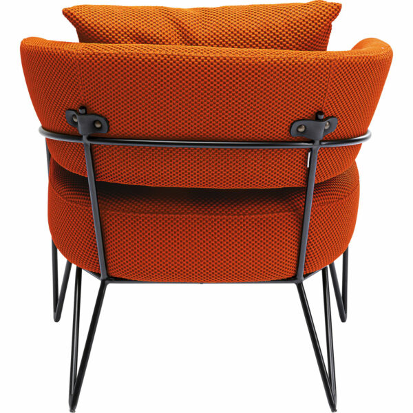 Fauteuil Peppo Orange Kare Design Fauteuil 87375