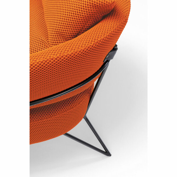 Fauteuil Peppo Orange Kare Design Fauteuil 87375
