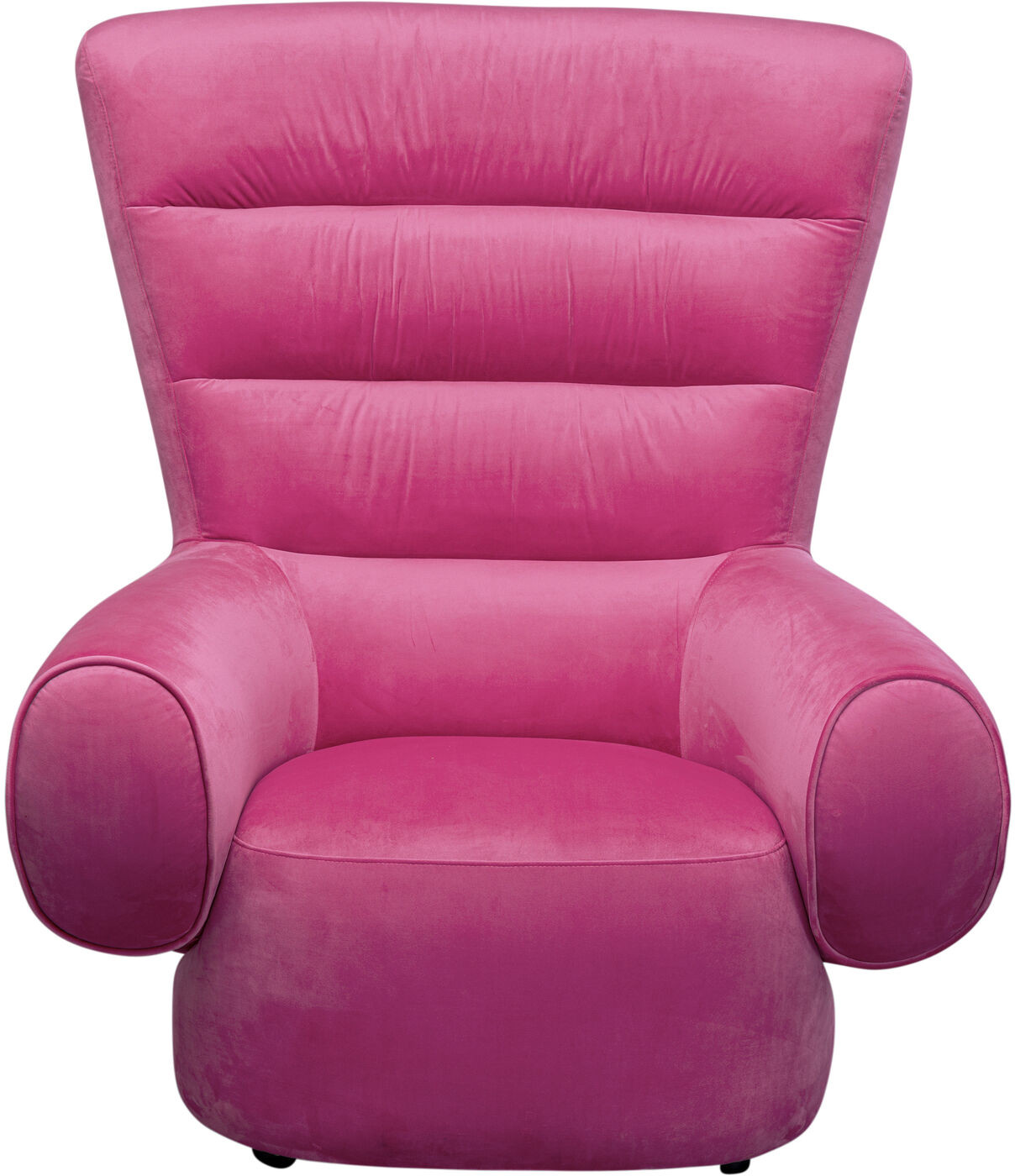 Fauteuil Sweep Pink Kare Design Fauteuil 87584