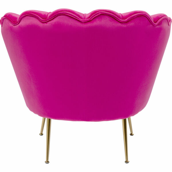Fauteuil Water Lily Gold Pink Kare Design Fauteuil 85080