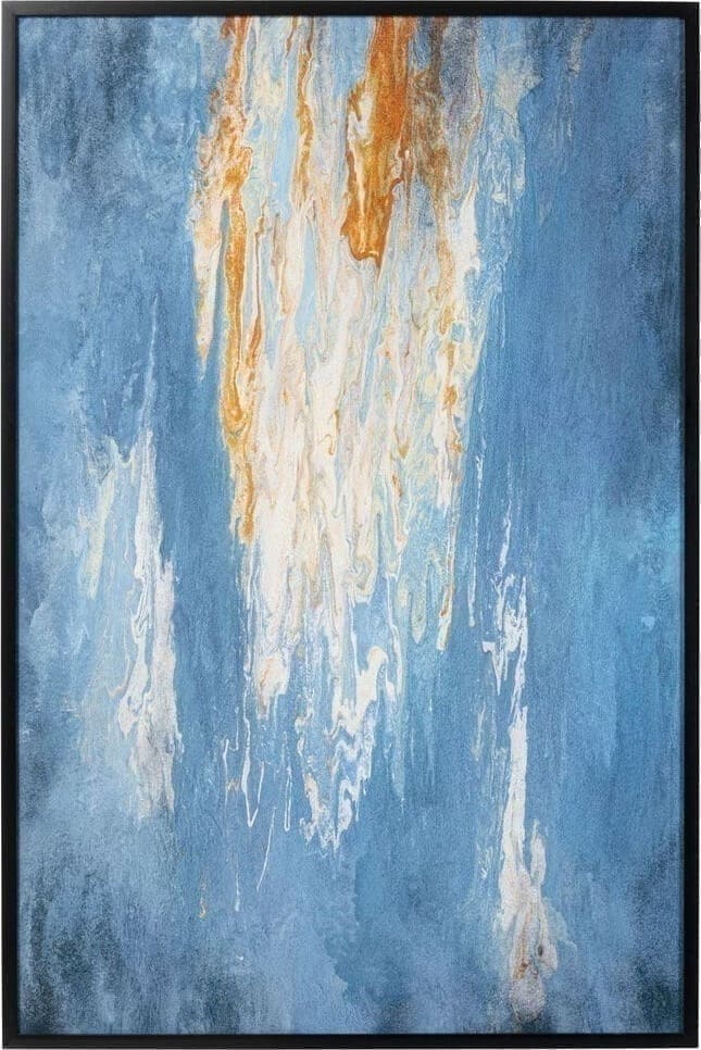 Fotolijst Artistas Blue 120x180cm Kare Design Schilderij 56237