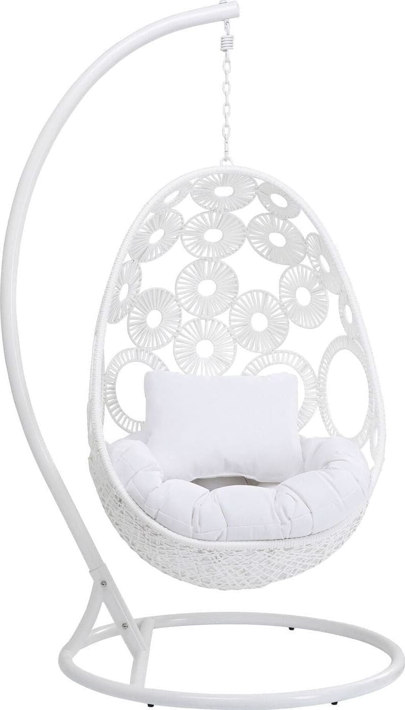 Hangende Fauteuil Ibiza White Kare Design Fauteuil 85591
