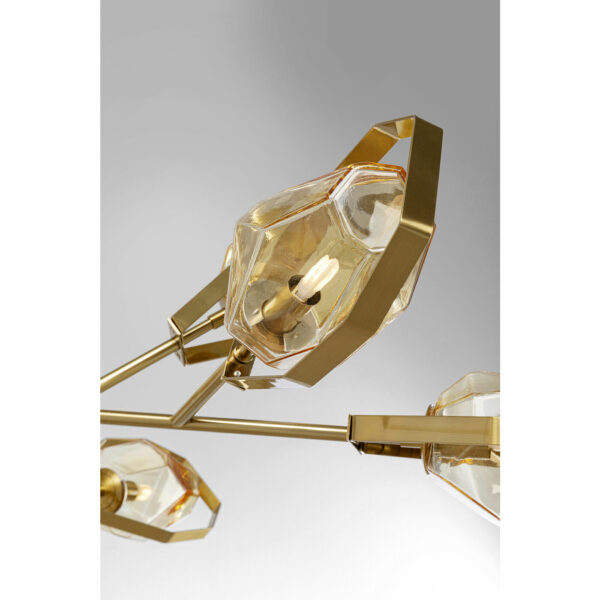 Hanglamp Diamond Fever Ufo Brass Ø106cm Kare Design Hanglamp 55399