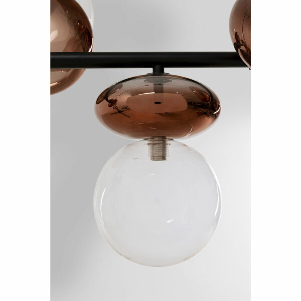 Hanglamp Double Bubble Copper 115cm Kare Design Hanglamp 55076