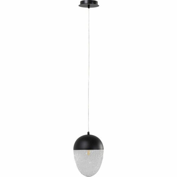 Hanglamp Frozen Black Matt Ø20cm Kare Design Hanglamp 53690