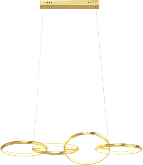 Hanglamp Galaxy LED Gold 155cm Kare Design Hanglamp 56388
